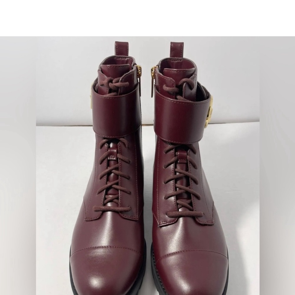 NWT MK TATUM COMBAT BOOTS - Picture 2 of 4